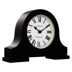 Newgate Mantel Clock, Small Black